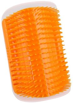 Kat Zelf Grooming Pet Borstel Kat Massage Haar Catnip Accessorie Gezicht Hond Kietelen Met Kam Hoek Verwijdering En Goud