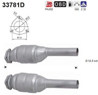 Katalysator Volkswagen/Seat 33781D