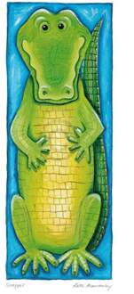 Kate Mawdsley - Snapper Kunstdruk 15x30cm