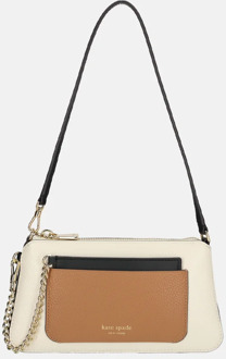 Kate Spade Ava crossbody tas parchment multi Bruin
