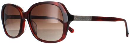 Kate Spade Buttefly Dames Havana Bruin Gradiënt Gepolariseerd Yvette/S