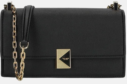 Kate Spade Deco crossbody tas black Zwart