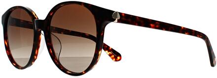 Kate Spade Eliza/F/S 086 LA havana bruin gradiënt zonnebril - One Size