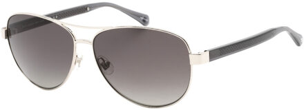 Kate Spade Fara grijze gradiëntlens Palladium zilveren zonnebril