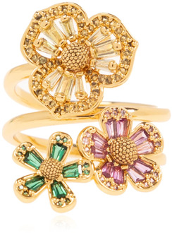 Kate Spade Fleurette collectie ring Kate Spade , Yellow , Dames - ONE Size,46 Mm,52 Mm,56 MM