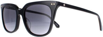 Kate Spade Giana/G/S 2M2 9O zwart goud grijs gradiënt zonnebril - maat