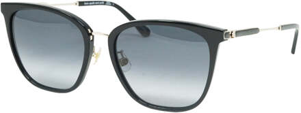 Kate Spade grijze lens zwarte zonnebril - One Size
