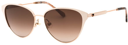 Kate Spade Ianna/G/S bruine SF lens rood gouden zonnebril - One Size