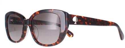 Kate Spade Kenzie/G/S 086 HA havana bruin gradiënt zonnebril - maat