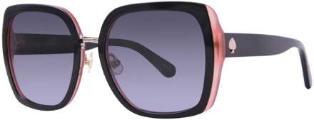 Kate Spade Kimber/G/S 0807 9O zwarte zonnebril - maat