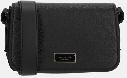 Kate Spade Liv Flap handtas black Zwart
