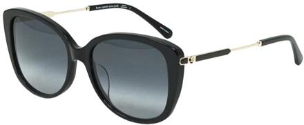 Kate Spade Lorene/F/S 0807 9O Black Sunglasses - maat Zwart