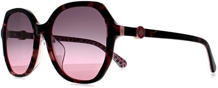 Kate Spade Lourdes/F/S HT8 FF roze havana violet roze gradiënt zonnebril - One Size