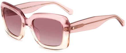 Kate Spade Pink/Pink Bellamy/S Sunglasses Kate Spade , Pink , Dames - 52 MM