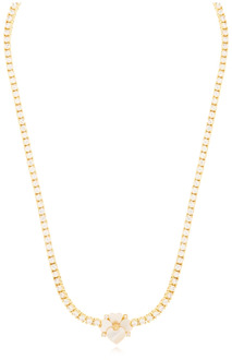 Kate Spade ‘Precious Pansy’ collectie ketting Kate Spade , Yellow , Dames - ONE Size