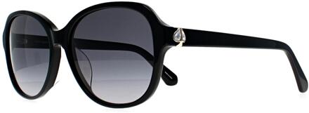 Kate Spade Saidi/F/S 807 9O zwartgrijze zonnebril - maat