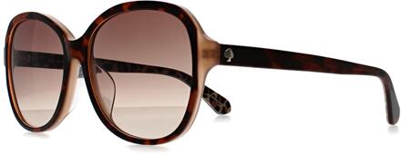 Kate Spade Tamera/F/S 086 HA havana bruin gradiënt zonnebril - maat
