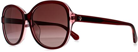 Kate Spade Tamera/F/S C9A 3X rood roze gradiënt zonnebril