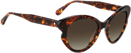 Kate Spade Vrouwen Zonnebril 53/17/140 mm Acetaat - maat Bruin