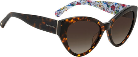 Kate Spade Vrouwen Zonnebril 55/17/140 mm Acetaat Bruin