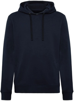 Katoen Gemengde Hoodie Sweater Boggi Milano , Blue , Heren - 2Xl,Xl,L