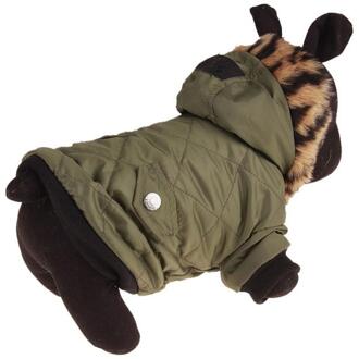 Katoen Hond Kleding voor Kleine Honden Winter Warm Hond Kapmantel Jassen Chihuahua Pug Outfits Puppy Cat Kleding Huisdieren producten XL
