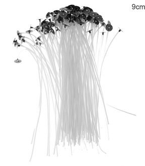 Katoen Kaars Lont 100Pcs Vlamloze Wick Kaars Olie Lampen Diy Kaarsen Maken Verjaardag Kerst Kaars Katoen Kern Supplies 9cm