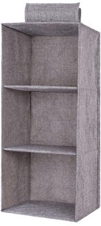 Katoen Linnen Kledingkast Opknoping Opbergtas Tussenlaag Lade Soort Kleerhangers Houder Draagbare Organizer Closet Organizer nee.1