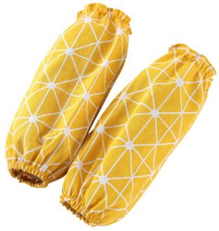 Katoen & Linnen Nordic Schilderij Volwassen Lange Mouwen Schoon vrouwen Keuken Schoonmaken Keuken Accessoires Oversleeves Lange Arm Mouwen 6