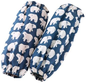 Katoen & Linnen Nordic Schilderij Volwassen Lange Mouwen Schoon vrouwen Keuken Schoonmaken Keuken Accessoires Oversleeves Lange Arm Mouwen 8