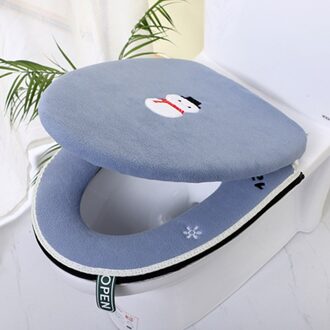 Katoen Linter Overjas Wc Badkamer Multi Kleur Wc Mat Warm Toilet Seat Cover A15