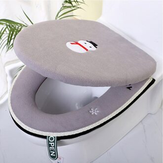 Katoen Linter Overjas Wc Badkamer Multi Kleur Wc Mat Warm Toilet Seat Cover A16
