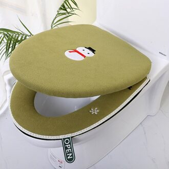 Katoen Linter Overjas Wc Badkamer Multi Kleur Wc Mat Warm Toilet Seat Cover A17