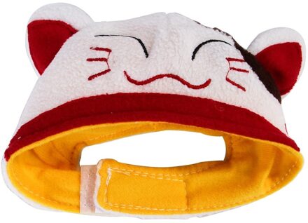 Katoen Pet Hoed Decoratieve Party Pet Cap voor Katten/Kleine Honden Verstelbare Leuke Cosplay Pet Accessoires Leuke Headwears voor kat/Puppy 2 Neck 30cm
