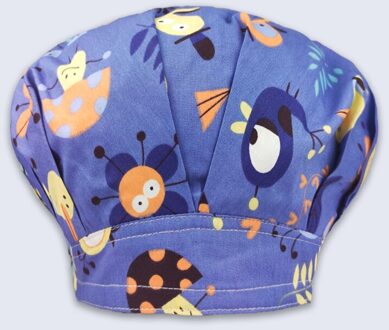 Katoen Pet Shop Frosted Hoeden Scrubs Hoeden Bouffant Chirurgische Hoeden Schoonheidssalon Scrubs Caps Verstelbare Scrubs Cap Voor Lang Haar I014