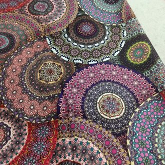 Katoen Stof Diverse Kleur Geometrie Bloem Briljante Constellatie Hart Cartoon Naaien Doek Jurk Kleding Textiel Tissue Patchwork