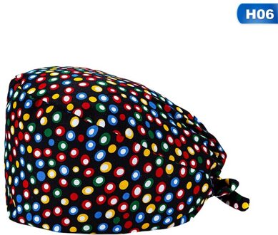 Katoen Unisex Werk Hoeden Schoonheidssalon Werkkleding Caps Verstelbare Accessoires Schoonheidssalon Werkkleding Caps Chirurgie Hoed Operatiekamer Hoeden H06