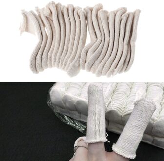 Katoen Vinger Guards Babybedjes Voorkomen Bescherming Prints Schoon Polish Craft Tool 20Pcs X6HB