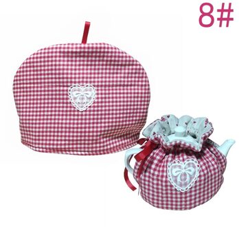 Katoen Vintage Bloemen Theepotten Stofkap Thee Gezellig Ketel Cover Isolatie En Warm Houden Voor Thuis Theewaar Accessoires Tb 8