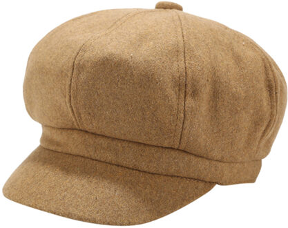 Katoen Vrouwen Baret Herfst Winter Achthoekige Cap Hoeden Stijlvolle Kunstenaar Schilder Newsboy Caps Zwart Grijs Baret Hoeden sombrero mujer khaki