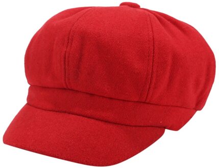 Katoen Vrouwen Baret Herfst Winter Achthoekige Cap Hoeden Stijlvolle Kunstenaar Schilder Newsboy Caps Zwart Grijs Baret Hoeden sombrero mujer watermeloen