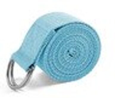 Katoen Yoga Stretching Riem Verlengen 3.5M Yoga Aids Action Riem Stretching Yoga Touw zwart