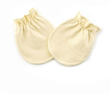 Katoenen Baby Anti Krassen Handschoenen Bescherming Gezicht Baby Wanten Handschoen Zuigeling Accessoire Pasgeboren Anti Krassen Wanten Baby Prop