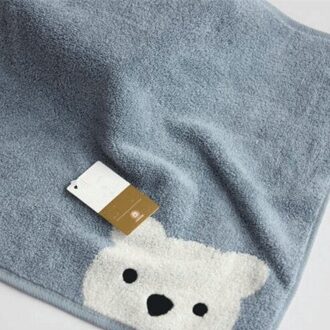 Katoenen Baby Gezicht Handdoek Childern Handdoeken Jongens Meisjes Kleuterschool Cartoon Beer Patroon Hangable Handdoek Kids Beathroom Producten