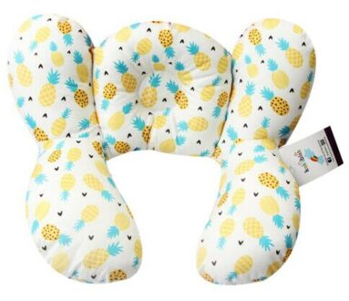 Katoenen Baby Kussens Leuke Baby Baby-autozitje Kussen Kussen Kinderwagen Wandelwagen Hoofdsteun Ondersteuning Pad kleurrijk
