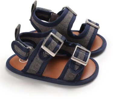 Katoenen Baby Mocassins Zomer Baby Jongens Sandalen Mode Sneakers Baby Schoenen 0-18 Maanden Baby Sandalen H / 13-18 months