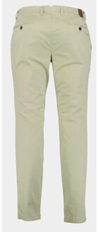 Katoenen broek hose flatfront slim fit subway 69431/1072 Groen - 33-30