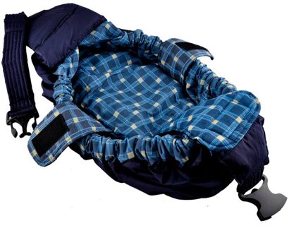 Katoenen Doek Draagdoek Handig Draagzak Sling Voor Pasgeborenen Carrier Infant Riem Babyvoeding Zakken blauw