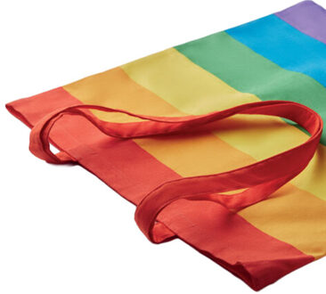 Katoenen draagtas borealis - maat One size Veelkleurig