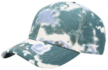 Katoenen Gebatikte Denim Baseball Cap Mannen En Vrouwen Trend Pet Zomer Buiten Vrije Tijd Zon Hoeden